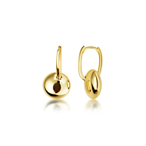 14k yellow gold - gold, drop